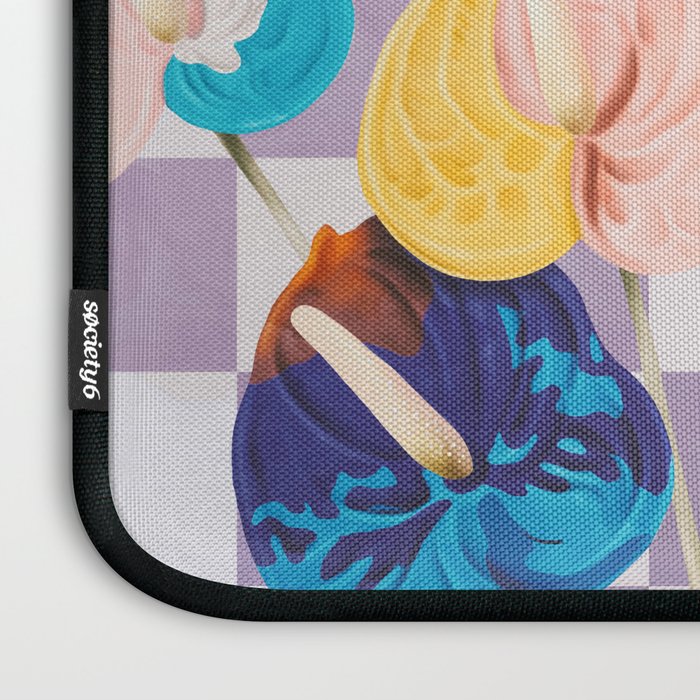 Modern artistic flowery tropical II Laptop Sleeve Gallery Image 3