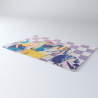 Modern artistic flowery tropical II Rug Gallery Image 3
