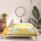 Watercolor California poppies (Quad set, #2) Comforter Gallery Image 3