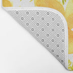 Watercolor California poppies (Quad set, #2) Bath Mat Gallery Image 2