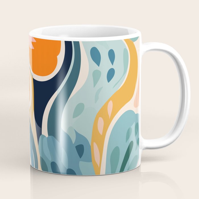 Austin Flower Market Print Coffee Mug Gallery Image 1