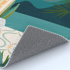 Full Moon Rising Night Landscape / Villa Series Rug Gallery Image 4