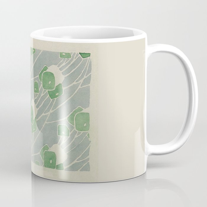 Green Geometric 1915 Hannah Borger Overbeck Coffee Mug Gallery Image 1