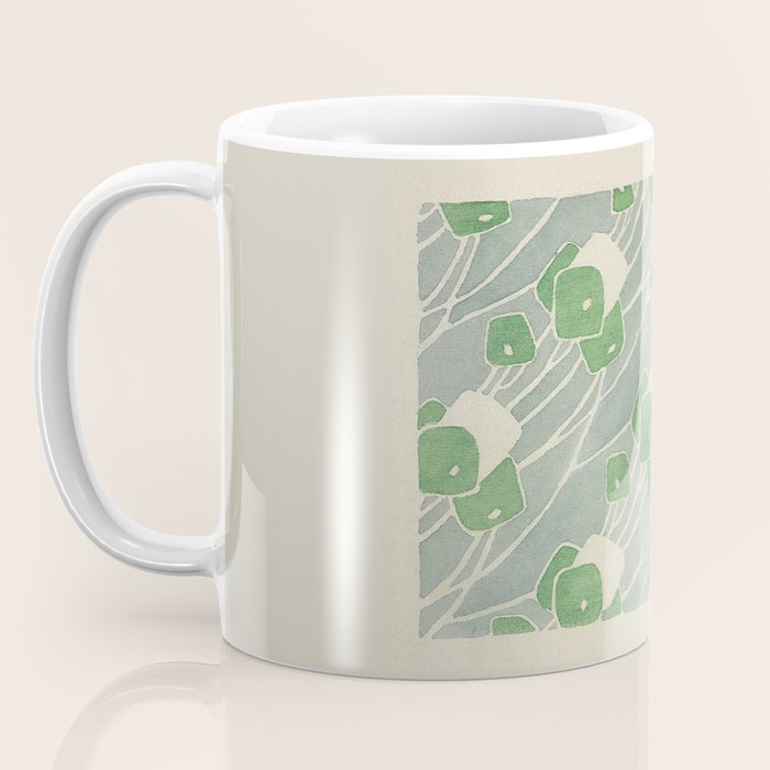 Green Geometric 1915 Hannah Borger Overbeck Coffee Mug Gallery Image 3