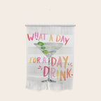 What a Day for a Day Drink â Melon Typography Wall Hanging Gallery Image 1
