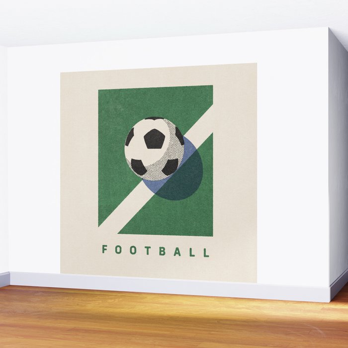 BALLS - Football - Summer Games Wall Mural Gallery Image 2