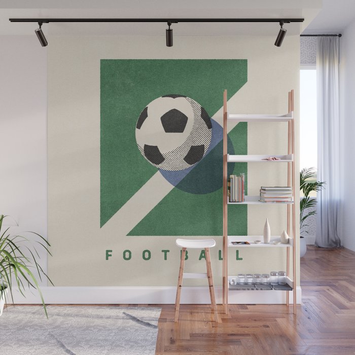 BALLS - Football - Summer Games Wall Mural Gallery Image 1