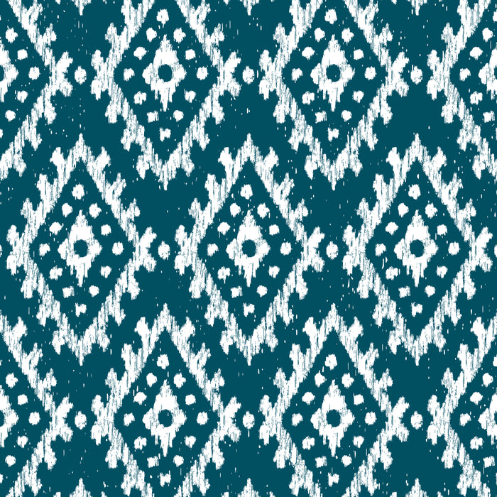 Coastl Ikat | Lagoon Blue Coffee Mug Gallery Image 2