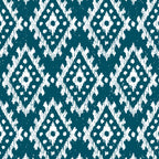 Coastl Ikat | Lagoon Blue Coffee Mug Gallery Image 2