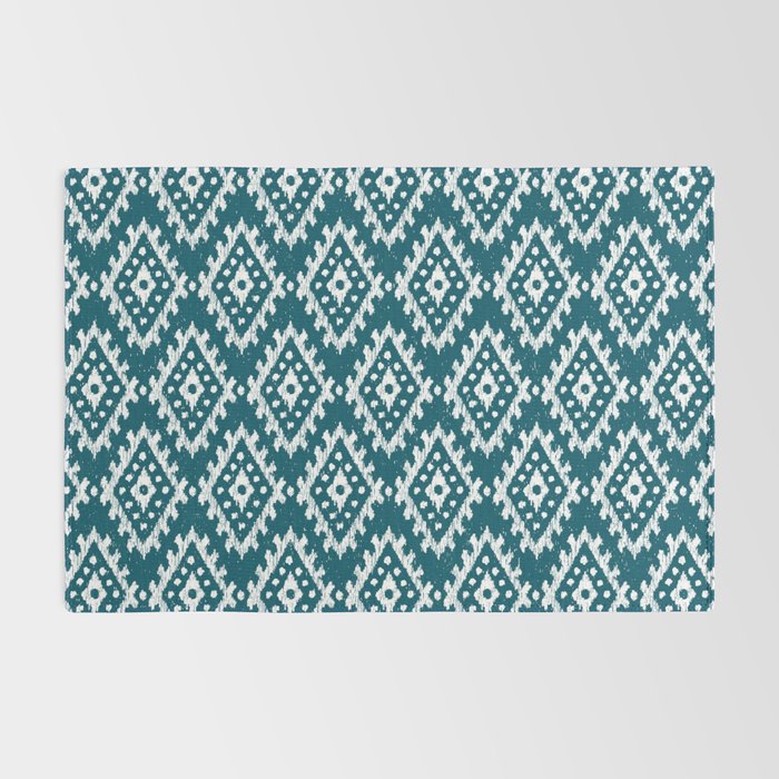 Coastl Ikat | Lagoon Blue Rug Gallery Image 2