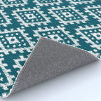 Coastl Ikat | Lagoon Blue Rug Gallery Image 4
