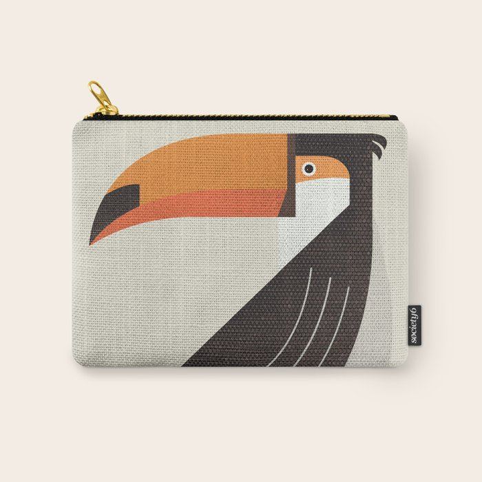 Whimsy Toucan Carry All Pouch Gallery Image 1