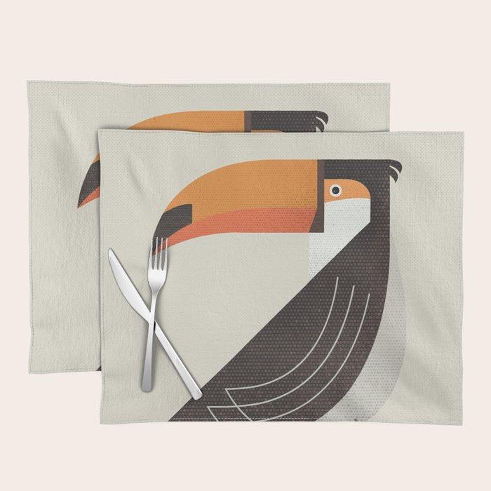 Whimsy Toucan Placemat Gallery Image 1