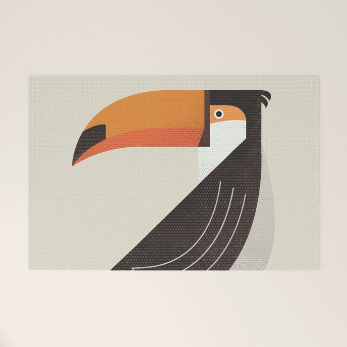 Whimsy Toucan Welcome Mat Gallery Image 1