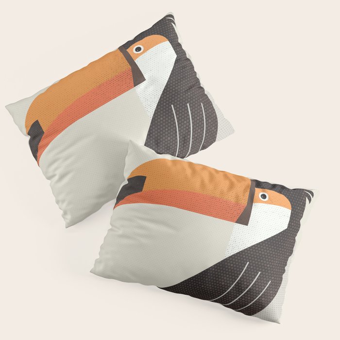 Whimsy Toucan Pillow Sham Gallery Image 1