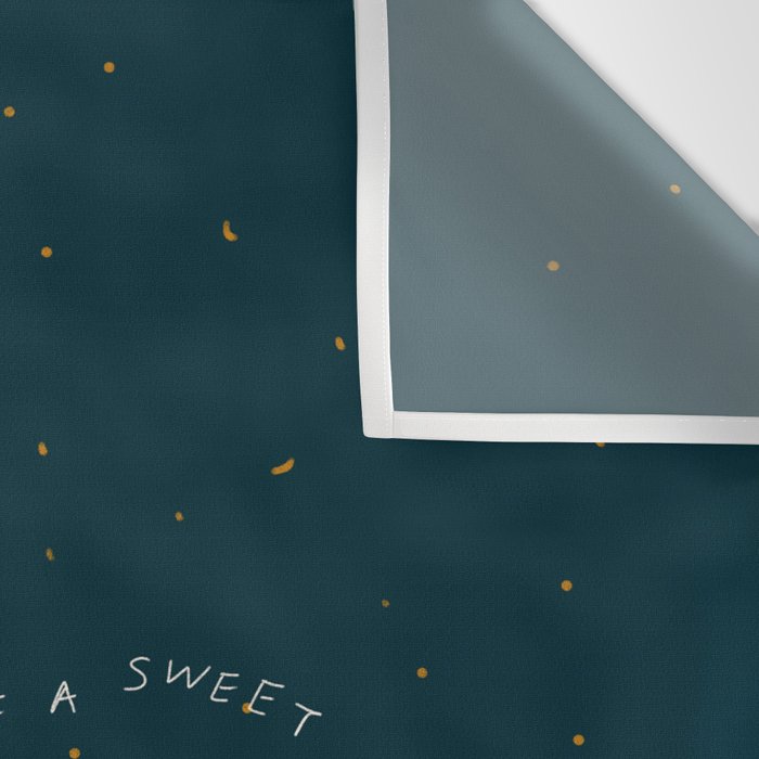 "Let Light Be A Sweet Rebellion In The Shadows" Wall Tapestry Gallery Image 3
