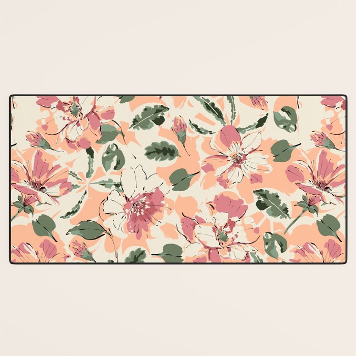 Modern tropical garden PF01 Desk Mat Gallery Image 3
