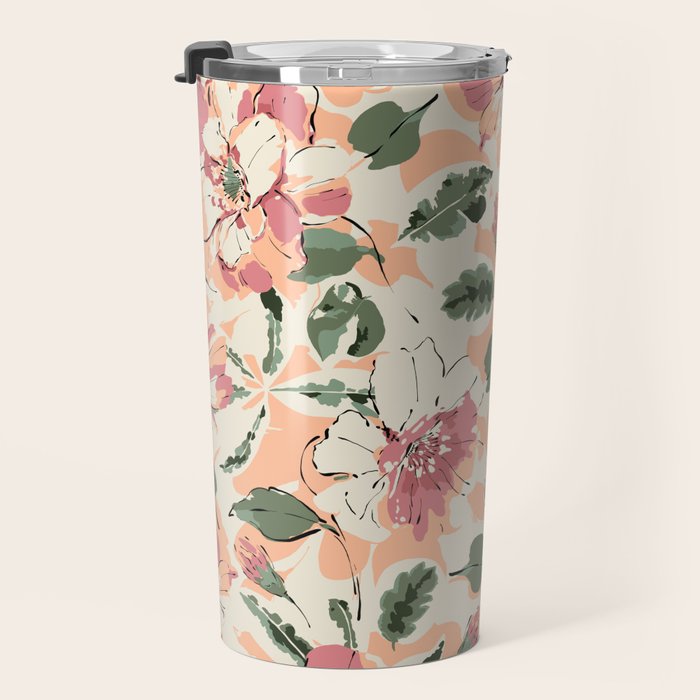 Modern tropical garden PF01 Travel Mug Gallery Image 3