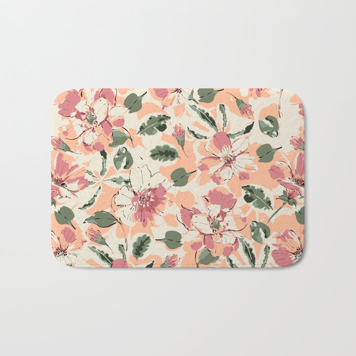 Modern tropical garden PF01 Bath Mat Gallery Image 1