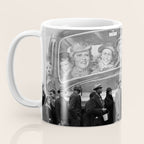 African American Flood Victims American Way Highest Standard of living black and white photograph Coffee Mug Gallery Image 3