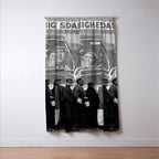 African American Flood Victims American Way Highest Standard of living black and white photograph Window Curtain Gallery Image 3