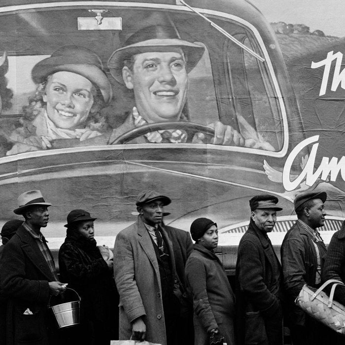 African American Flood Victims American Way Highest Standard of living black and white photograph Coffee Mug Gallery Image 2