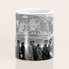 African American Flood Victims American Way Highest Standard of living black and white photograph Coffee Mug Gallery Image 4
