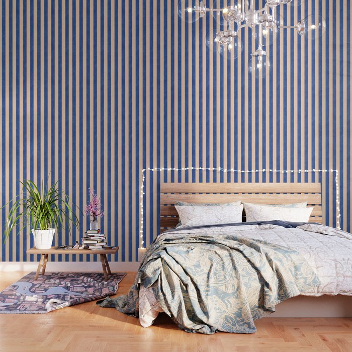 STRIPES 001 O - Sapphire Wallpaper Gallery Image 3