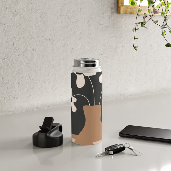 Serene Blooms 1 Water Bottle Gallery Image 4