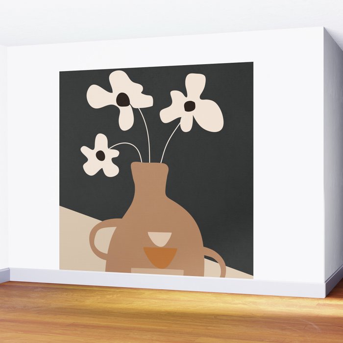 Serene Blooms 1 Wall Mural Gallery Image 2