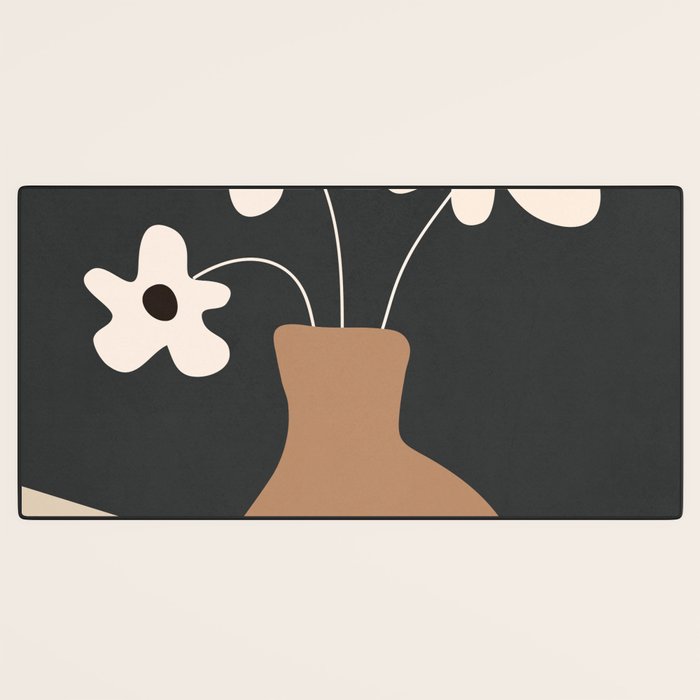 Serene Blooms 1 Desk Mat Gallery Image 3