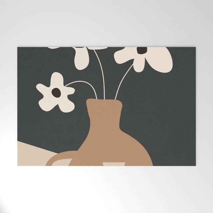 Serene Blooms 1 Welcome Mat Gallery Image 1