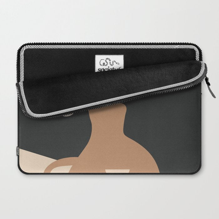 Serene Blooms 1 Laptop Sleeve Gallery Image 2