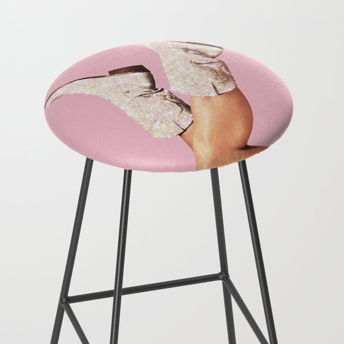 These Boots - Glitter Pink II Stool Gallery Image 2