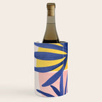 Bright Pop Tropical Palm Art Wine Chiller Gallery Image 2
