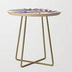 Bright Pop Tropical Palm Art Side Table Gallery Image 1