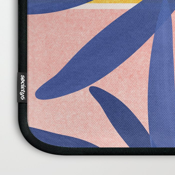 Bright Pop Tropical Palm Art Laptop Sleeve Gallery Image 3