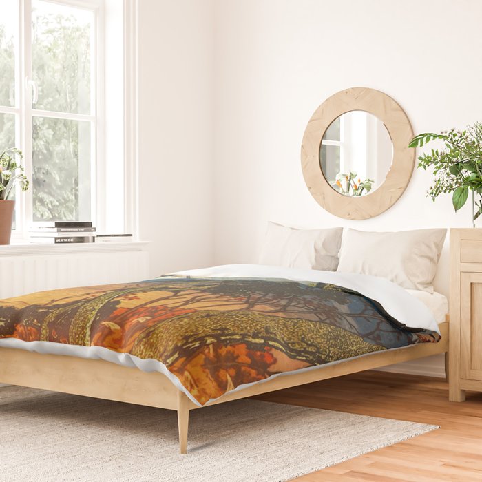 Evening in Maido Duvet Cover Gallery Image 2