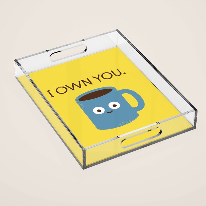 Coffee Talk Acrylic Tray Gallery Image 1