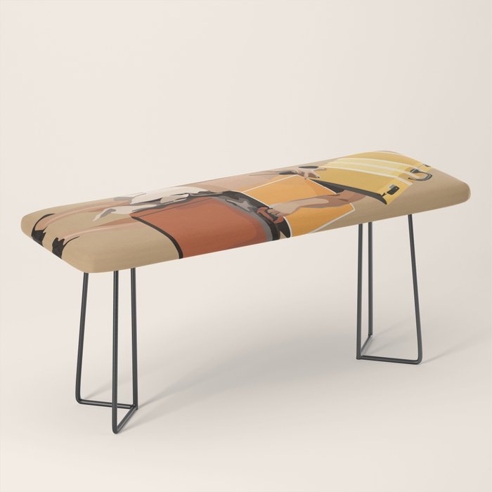 But only everything necessary Terracotta Bench Gallery Image 1