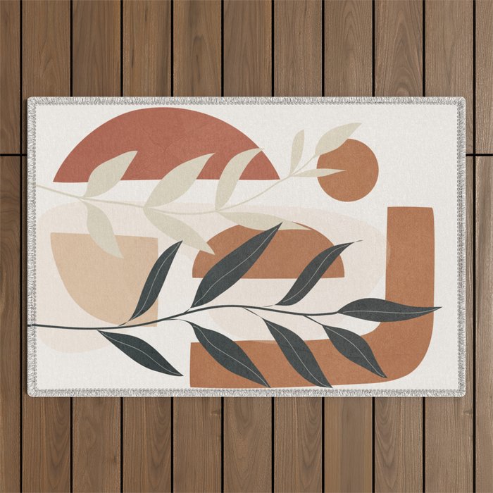 Branches Design 01 Outdoor Rug Gallery Image 1