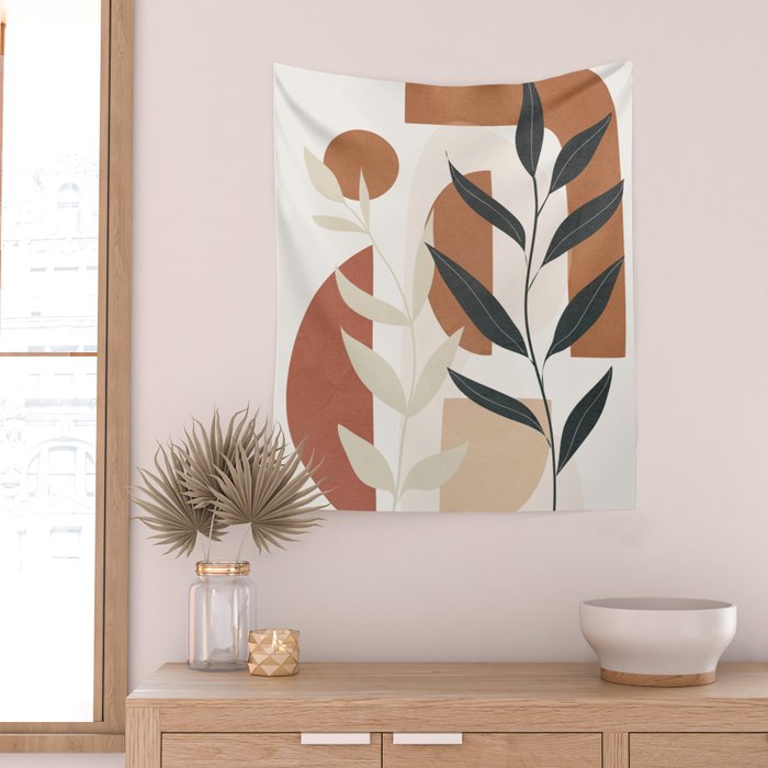 Branches Design 01 Wall Tapestry Gallery Image 2
