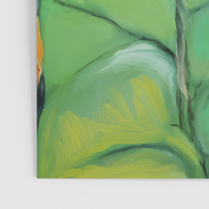 Abstract Green Leaves Poster Gallery Image 3
