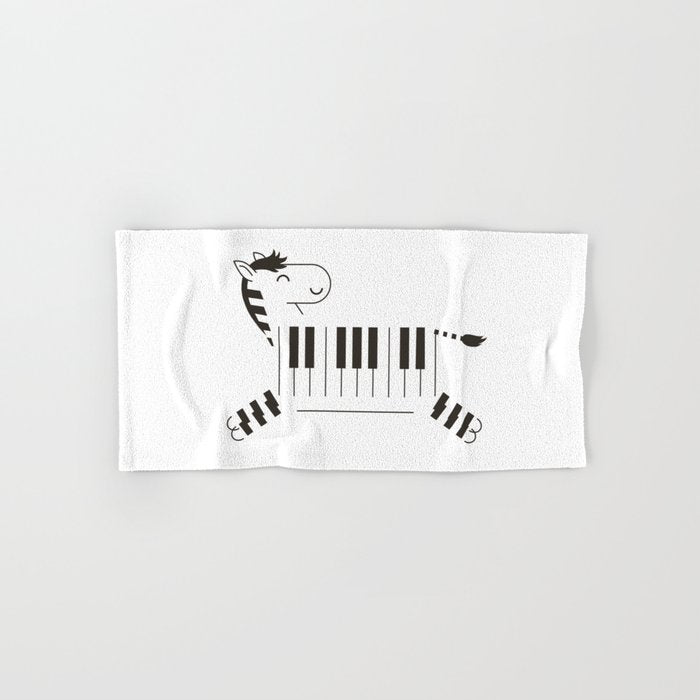 Life is like a piano Bath Towel Gallery Image 1