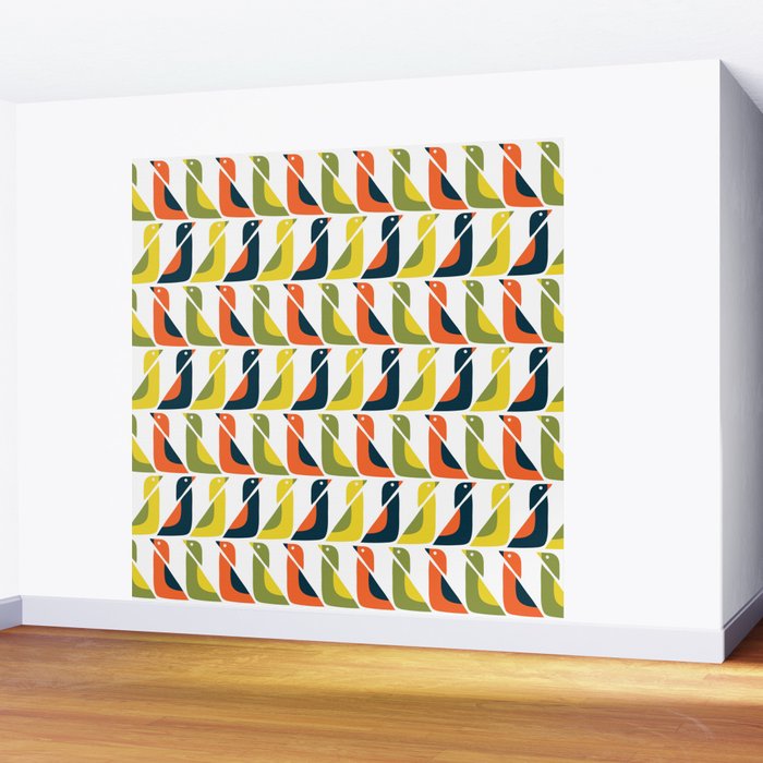 Duck Duck Wall Mural Gallery Image 2