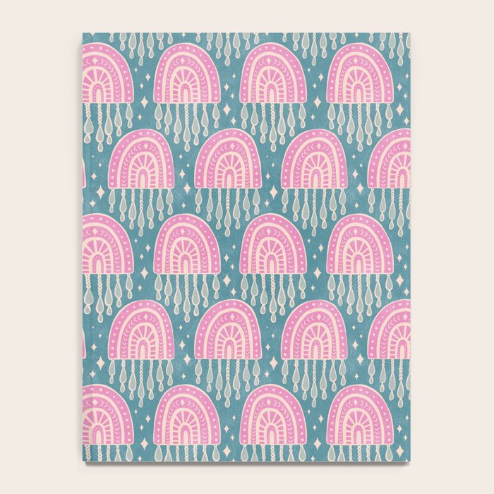 Little Rainbows - orchid and blue Notebook Gallery Image 4