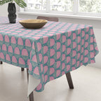 Little Rainbows - orchid and blue Tablecloth Gallery Image 3