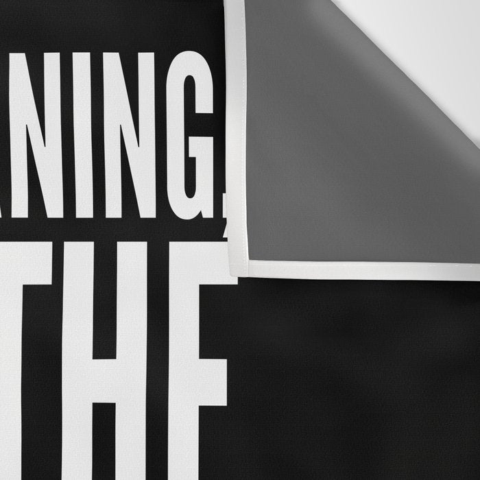 Good morning, I see the assassins have failed. (Black) Wall Tapestry Gallery Image 3