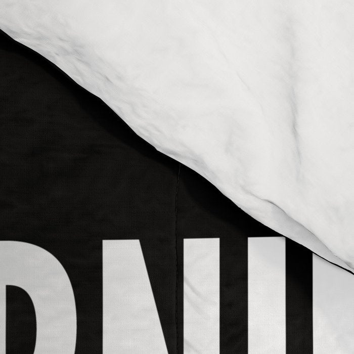 Good morning, I see the assassins have failed. (Black) Comforter Gallery Image 4