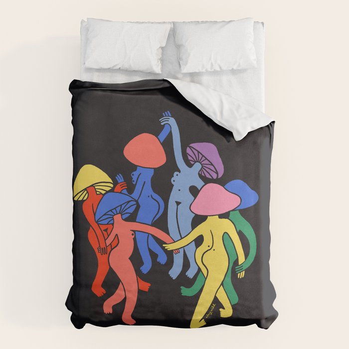Mushroom Dance Duvet Cover Gallery Image 1
